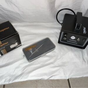 Black Airbrush Compressor Kit